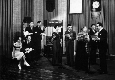 A broadcast of 'One Man's Family' from NBC Studios in San Francisco in 1934